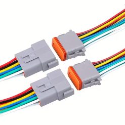 2-Pack 12-Pin Male and Female Automotive Wire Connector